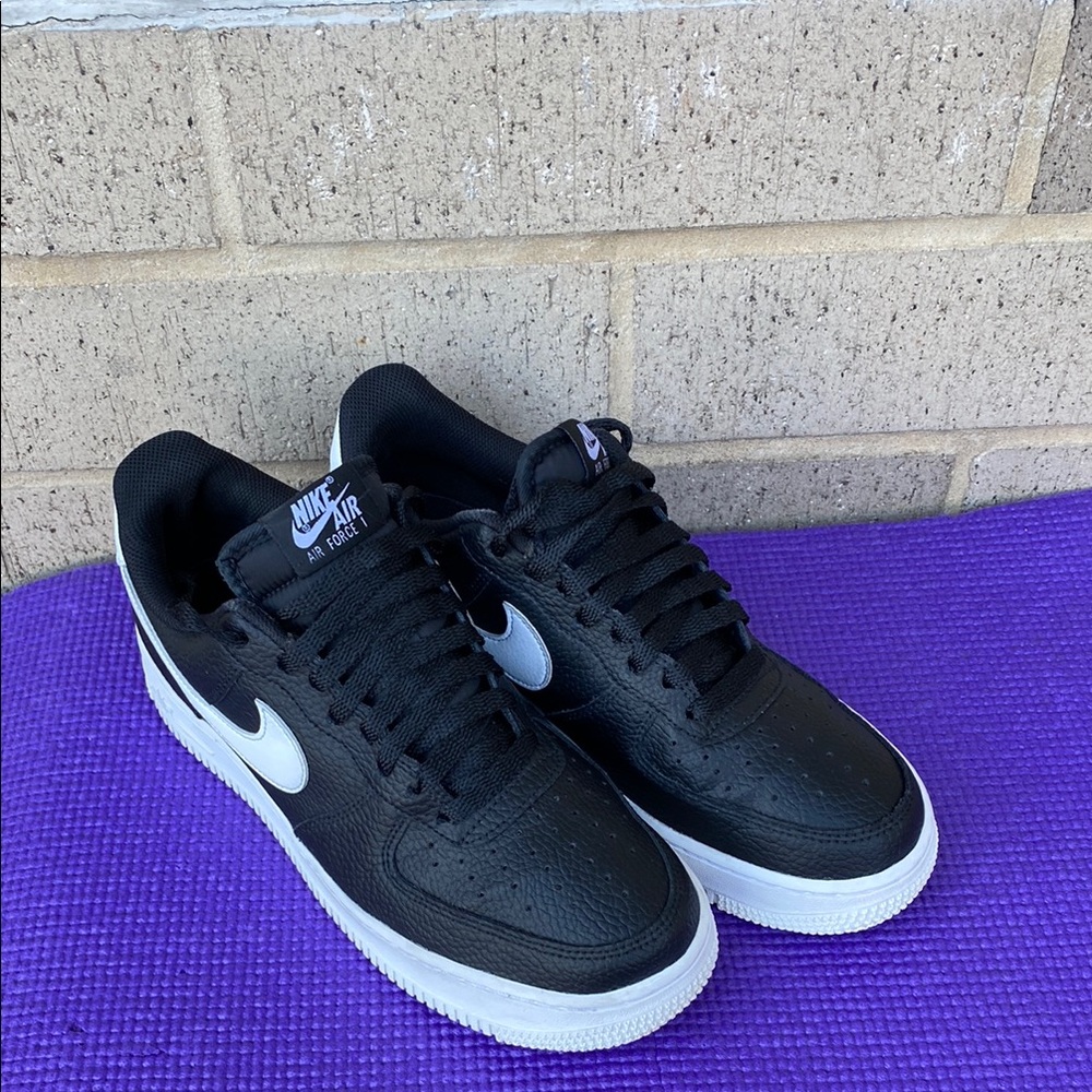 Nike Air Force 1 Black and White Sneakers